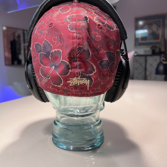 Two (2) Stussy Flowered Fitted Hats · 7 1/2 · Like New - Picture 5 of 8